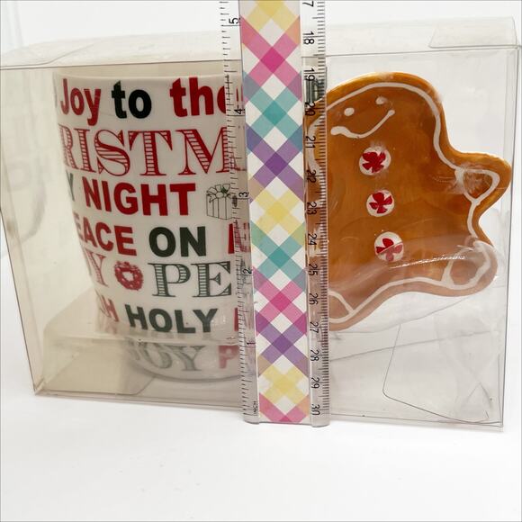 New in Box Kringle's Kitchen Gift Set - Coffee Mug and Small Gingerbread Dish - Picture 6 of 6